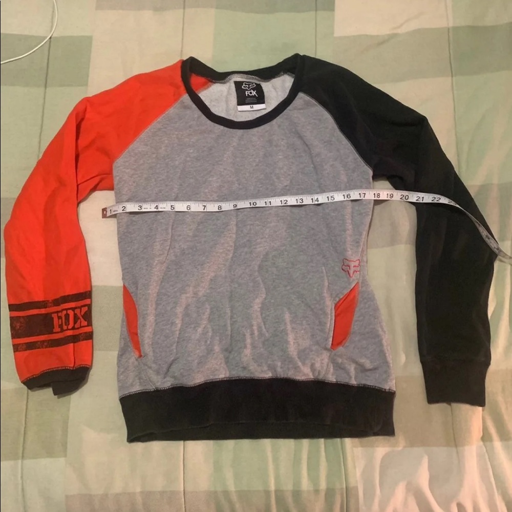Fox colorblock sweatshirt